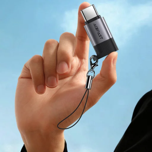 Lightning-USB-C adaptér Acefast J19, sivý - 6