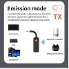 M1 AUX Bluetooth 5.4 bezdrôtový hudobný adaptér 3,5 mm AUX adaptér thumbnail