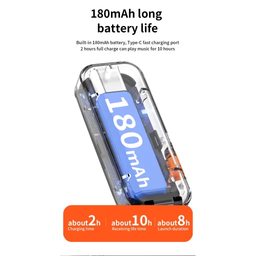 M1 AUX Bluetooth 5.4 bezdrôtový hudobný adaptér 3,5 mm AUX adaptér - 12