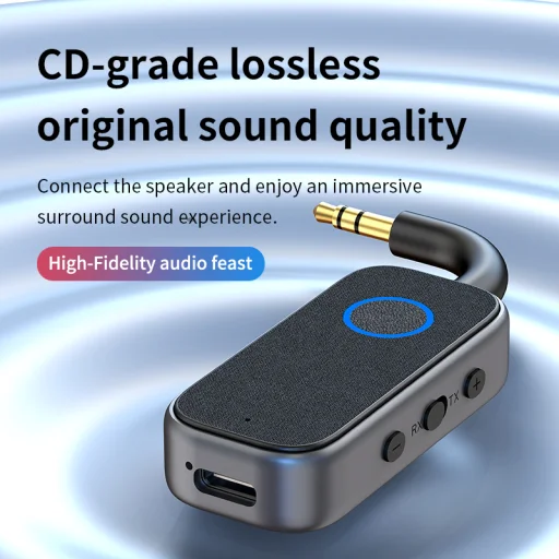 M2 2 v 1 Bluetooth audio adaptér prijímač a vysielač pre auto, TV a slúchadlá - 3