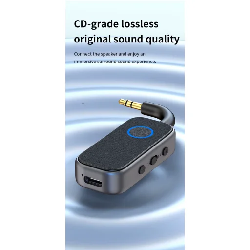 M2 2 v 1 Bluetooth audio adaptér prijímač a vysielač pre auto, TV a slúchadlá - 11