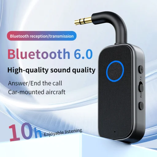M2 2 v 1 Bluetooth audio adaptér prijímač a vysielač pre auto, TV a slúchadlá - 4
