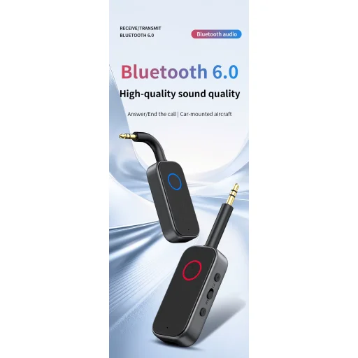 M2 2 v 1 Bluetooth audio adaptér prijímač a vysielač pre auto, TV a slúchadlá - 9