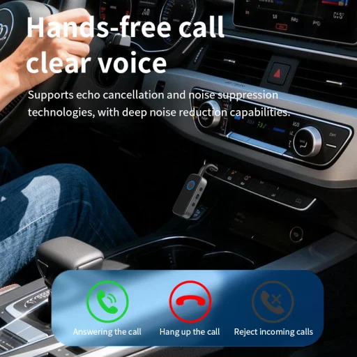 M2 2 v 1 Bluetooth audio adaptér prijímač a vysielač pre auto, TV a slúchadlá - 2
