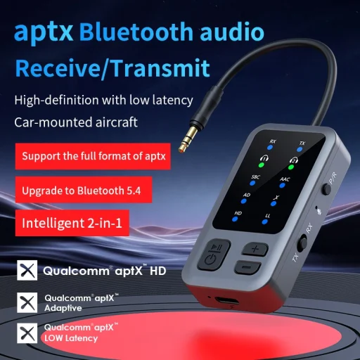 M3 Bluetooth AUX transmiter do lietadla, auta a pre bezdrôtové slúchadlá - 4