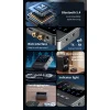 BT200 Bluetooth 5.4 audio adaptér pre 2 slúchadlá – 2 v 1 vysielač a prijímač thumbnail