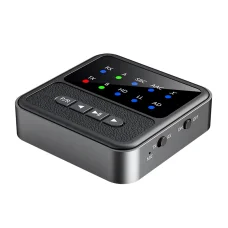 BT200 Bluetooth 5.4 audio adaptér pre 2 slúchadlá – 2 v 1 vysielač a prijímač