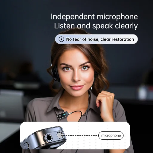C89 pripínací Bluetooth audio adaptér, prijímač a vysielač pre TV, do auta a na cestovanie - 4
