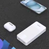 Dudao K10Pro externá batéria 2,4 A 20000 mAh 2 x USB-A - biela thumbnail