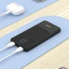 Dudao K10Pro power banka 2,4 A 20000 mAh 2 x USB-A - čierna thumbnail