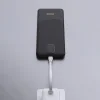 Dudao K10Pro power banka 2,4 A 20000 mAh 2 x USB-A - čierna thumbnail