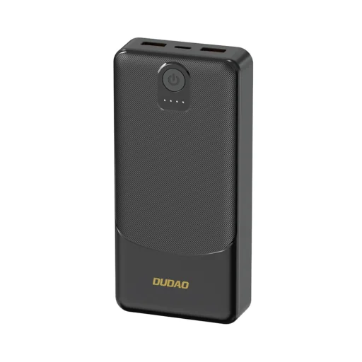 Dudao K10Pro power banka 2,4 A 20000 mAh 2 x USB-A - čierna - 1
