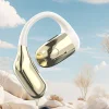 Dudao U4Pro univerzálny Bluetooth headset (univerzálne uchytenie pre obe uši) béžový thumbnail