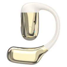 Dudao U4Pro univerzálny Bluetooth headset (univerzálne uchytenie pre obe uši) béžový