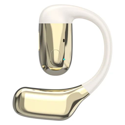 Dudao U4Pro univerzálny Bluetooth headset (univerzálne uchytenie pre obe uši) béžový - 1