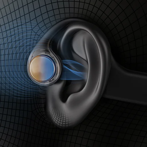 Dudao U22 bluetooth 5.2 headset s kostným vedením čierny - 11