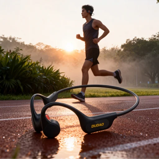 Dudao U22 bluetooth 5.2 headset s kostným vedením čierny - 12