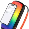 Dudao Y21 Bezdrôtový reproduktor s RGB podsvietením Bluetooth 5.3 - čierny thumbnail