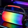 Dudao Y21 Bezdrôtový reproduktor s RGB podsvietením Bluetooth 5.3 - čierny thumbnail
