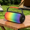 Dudao Y21 Bezdrôtový reproduktor s RGB podsvietením Bluetooth 5.3 - čierny thumbnail