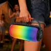 Dudao Y21 Bezdrôtový reproduktor s RGB podsvietením Bluetooth 5.3 - čierny thumbnail