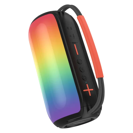 Dudao Y21 Bezdrôtový reproduktor s RGB podsvietením Bluetooth 5.3 - čierny - 3