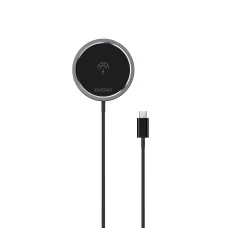 Dudao A12XS 15W MagSafe kompatibilná bezdrôtová nabíjačka - čierna