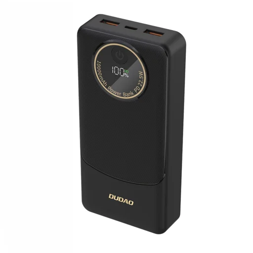Dudao K12Pro Power Bank 22.5W PD 20000mAh USB-A, USB-C - čierna - 1