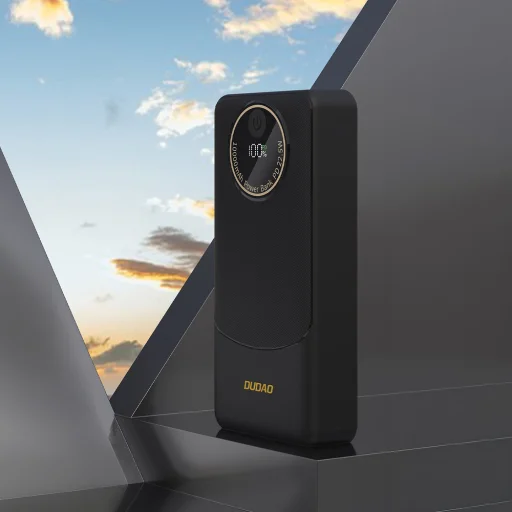 Dudao K12Pro Power Bank 22.5W PD 20000mAh USB-A, USB-C - čierna - 2
