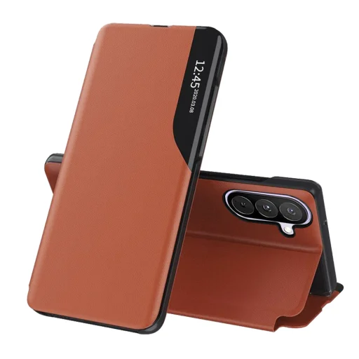 Samsung Galaxy A27 5G oranžové puzdro Techsuit eFold Series - 1