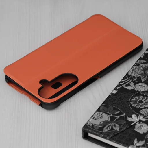 Samsung Galaxy A27 5G oranžové puzdro Techsuit eFold Series - 2