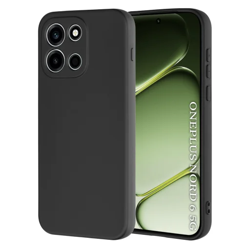 OnePlus Nord 6 Fekete Techsuit SoftFlex tok - 1