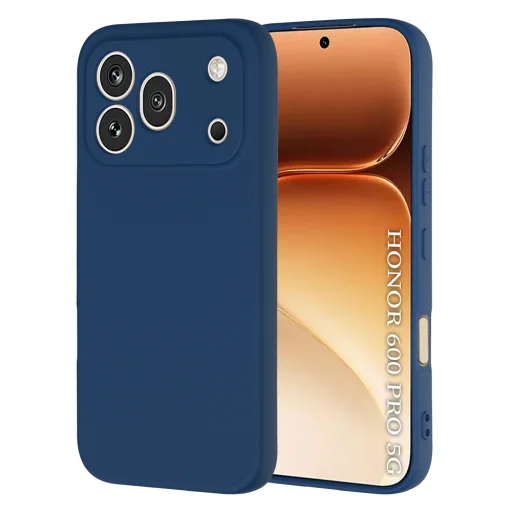 Tmavomodré puzdro Techsuit SoftFlex pre Honor 600 Pro - 1