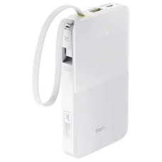 Powerbanka Baseus EnerFill Bipow2 Pro, 10000mAh, 22.5W, QC + PD, Biela E0027601