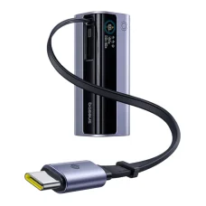 Baseus EnerGeek GR11 powerbanka, 10000mAh, 100W, QC + PD, sivá E0027A01