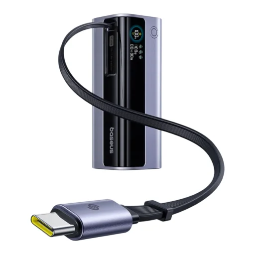 Baseus EnerGeek GR11 powerbanka, 10000mAh, 100W, QC + PD, sivá E0027A01 - 1