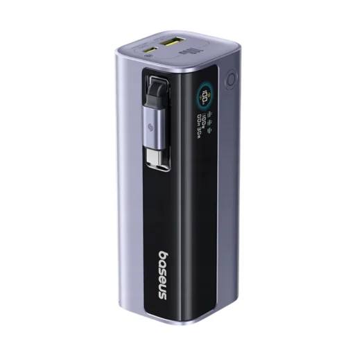 Baseus EnerGeek GR11 powerbanka, 10000mAh, 100W, QC + PD, sivá E0027A01 - 2