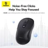 Vezeték nélküli egér Baseus F02, 1600DPI, BT / Wi-Fi, Fekete B0203203 thumbnail