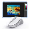 Baseus F02 Vezeték nélküli Egér, 1600DPI, BT / Wi-Fi, Fehér B0203302 thumbnail