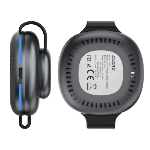 Dudao A11S 3 v 1 bezdrôtová nabíjacia stanica čierna - 2