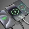 Dudao K14S Magnetická powerbanka 20W 5000mAh 1x USB-A 1x USB-C - čierna thumbnail