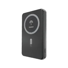 Dudao K14S Magnetická powerbanka 20W 5000mAh 1x USB-A 1x USB-C - čierna