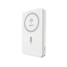 Dudao K14S Magnetická powerbanka 20W 5000mAh 1x USB-A 1x USB-C - Biela
