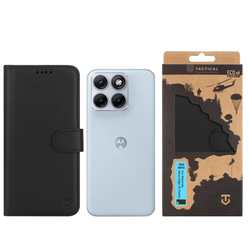 Tactical Field Notes Motorola Edge 70 Fusion čierne puzdro - 3