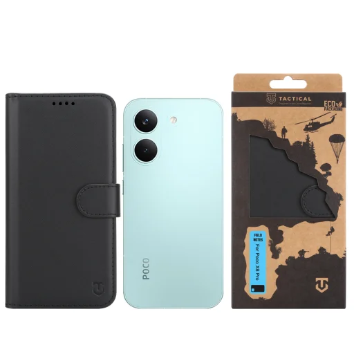 Tactical Field Notes Poco X8 Pro čierne puzdro - 3