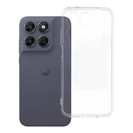 Motorola Moto G67 / G77 átlátszó tok 2 mm-es (kameravédelemmel) átlátszó tok - 6
