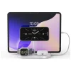 Zens 4 v 1 Qi 2.0 60 W USB-C magnetická indukčná nabíjačka strieborná thumbnail