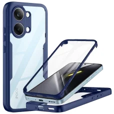 Xiaomi Poco X8 Pro Max Modré Techsuit ColorVerse 360 séria + Ochranné puzdro