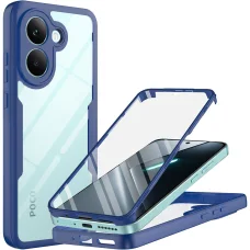 Xiaomi Poco X8 Pro Modrý Techsuit ColorVerse 360 Series + puzdro s ochranou displeja