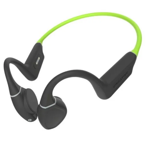 Creative Outlier Free Plus bezdrôtové slúchadlá sivo-zelené Bluetooth 5.3 - 1